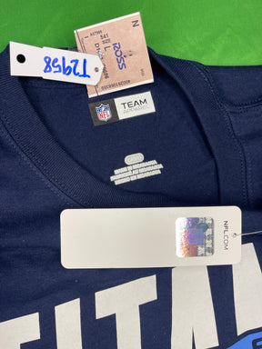 NFL Tennessee Titans Blue Short Sleeve T-Shirt Men's Large NWT