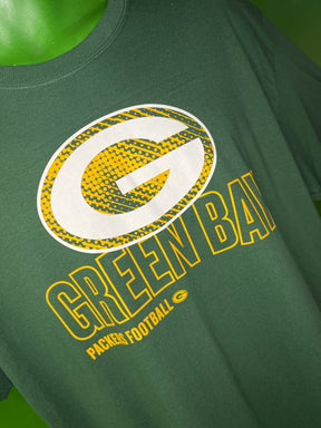 NFL Green Bay Packers Green Short Sleeve T-Shirt Men's X-Large NWT