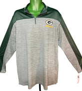 NFL Green Bay Packers 1/4 Zip Lightweight Pullover Jacket Men's X-Large NWT