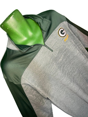 NFL Green Bay Packers 1/4 Zip Lightweight Pullover Jacket Men's X-Large NWT