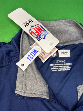 NFL Seattle Seahawks 1/4 Zip Lightweight Pullover Jacket Men's X-Large NWT