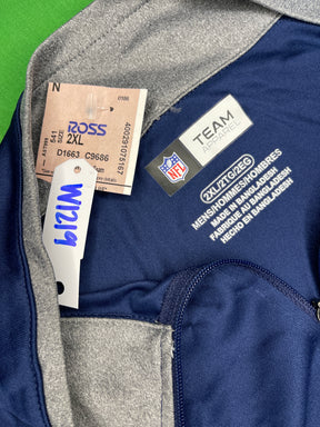 NFL Seattle Seahawks 1/4 Zip Lightweight Pullover Jacket Men's 2X-Large NWT