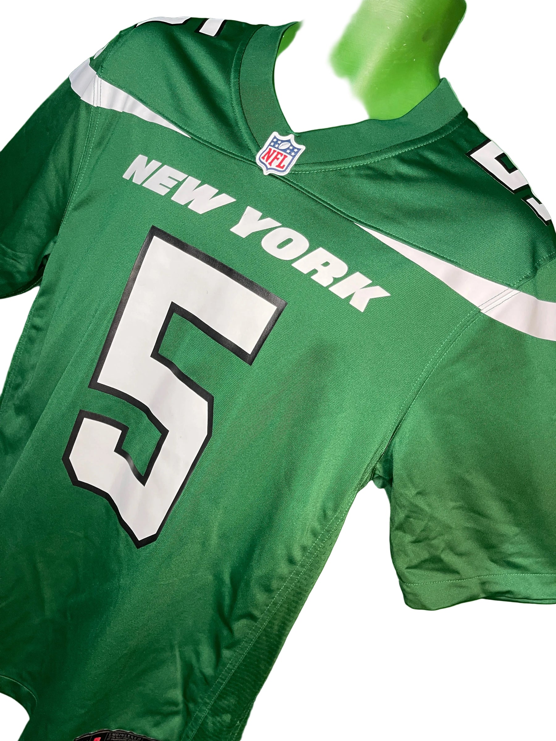 NFL New York Jets Garrett Wilson #5 Jersey Men's Medium NWT