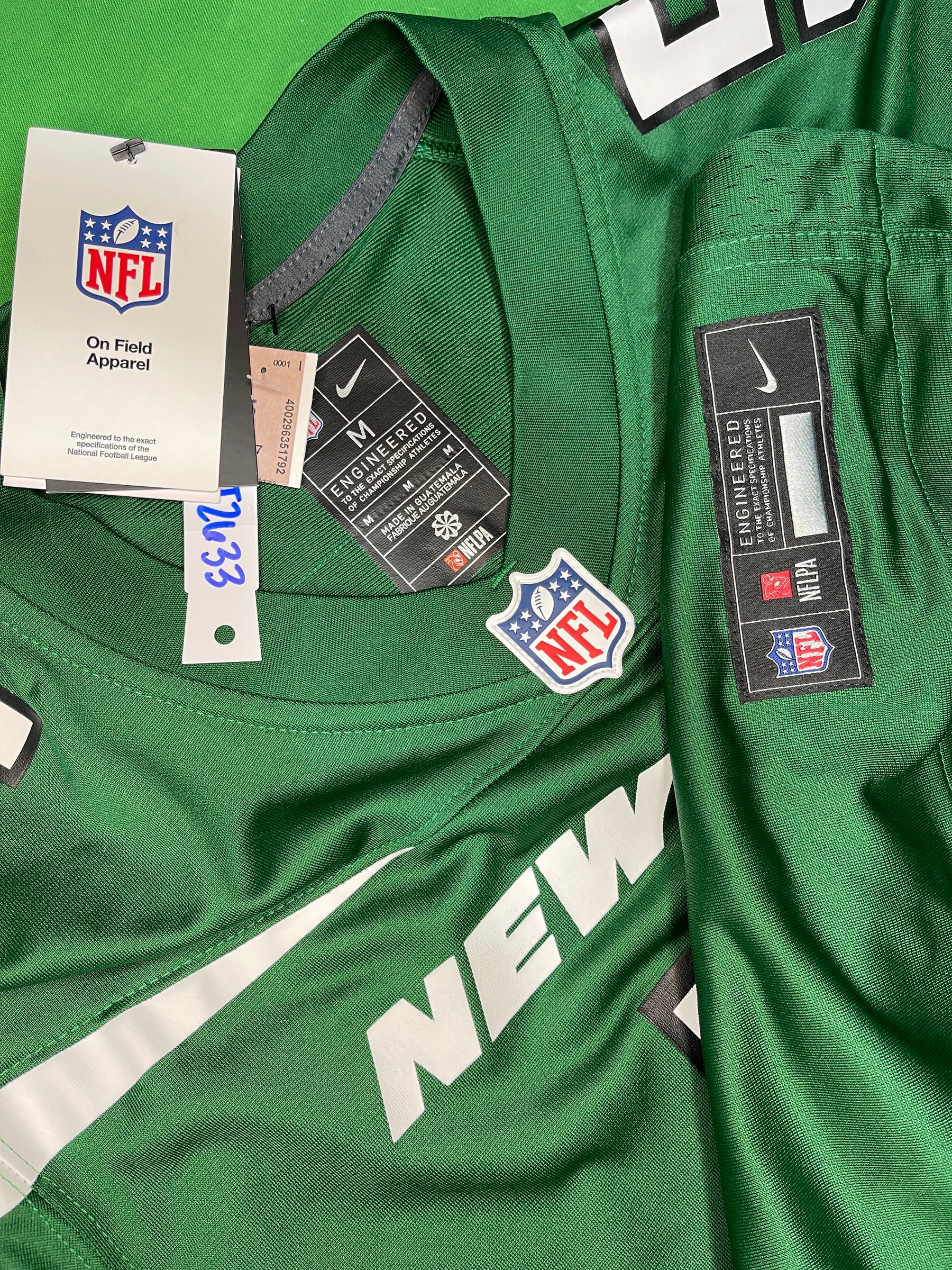 NFL New York Jets Garrett Wilson #5 Jersey Men's Medium NWT