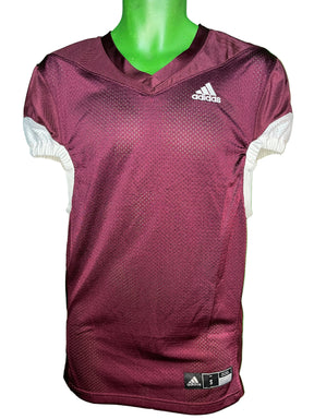 American Football Generic Maroon and White Jersey Men's Small