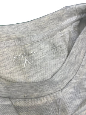 NFL Pittsburgh Steelers Pique Sweatshirt Jumper Heathered Grey Men's Large