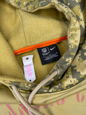 NFL Kansas City Chiefs Salute 2 Service Pullover Hoodie Sweatshirt Men's Large