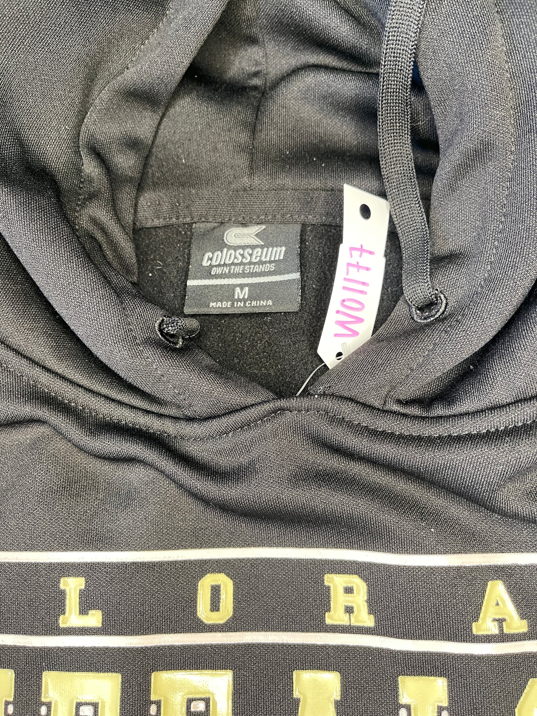 NCAA University of Colorado Buffaloes Colosseum Hoodie Sweatshirt Men's Medium