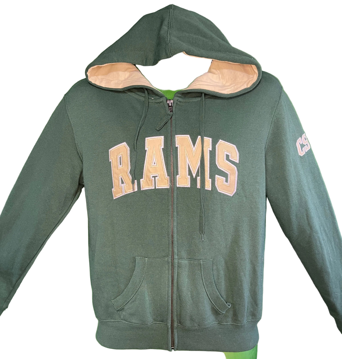 NCAA Colorado State Rams Full Zip Hoodie Jacket Men's Small