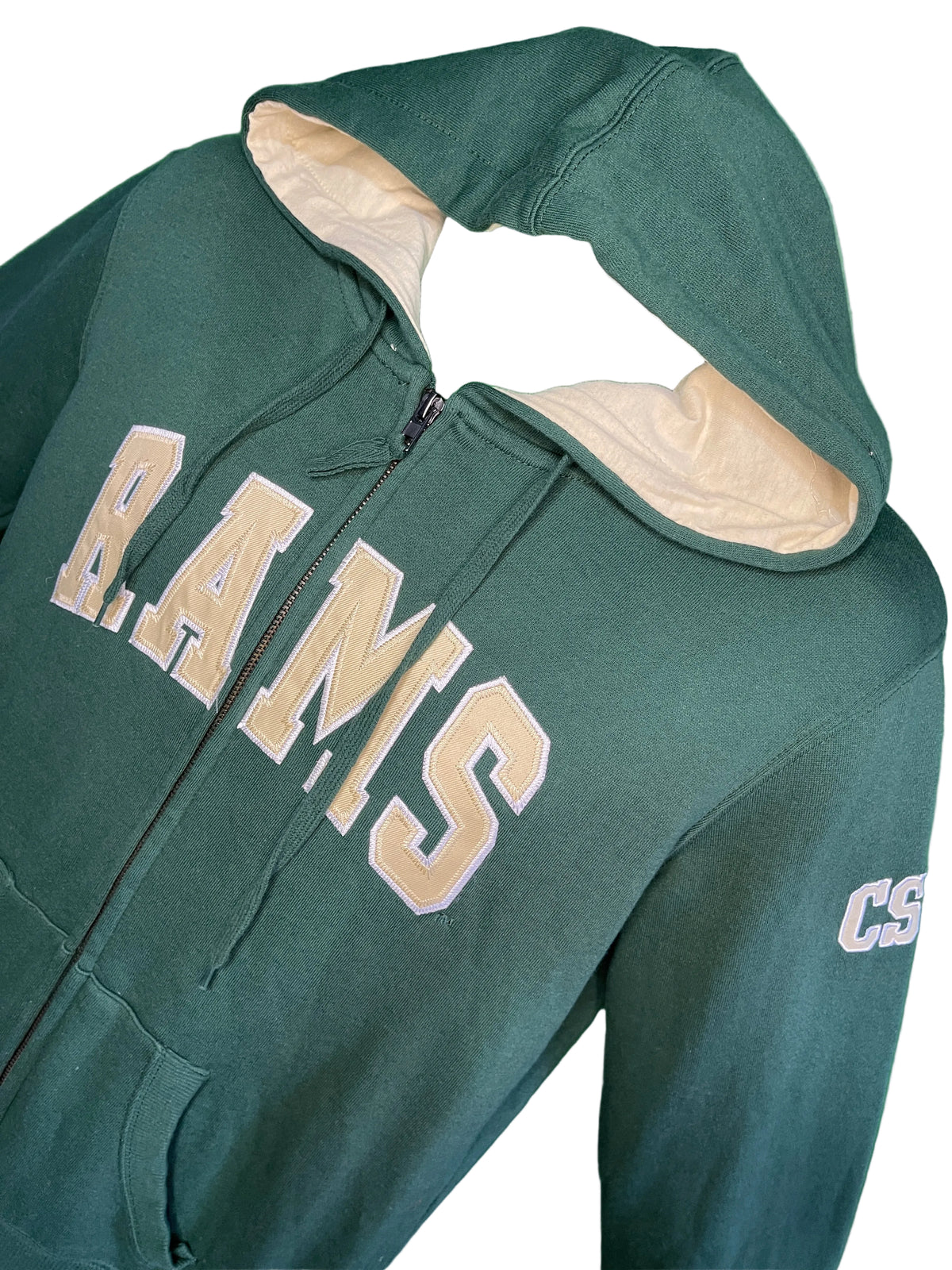 NCAA Colorado State Rams Full Zip Hoodie Jacket Men's Small