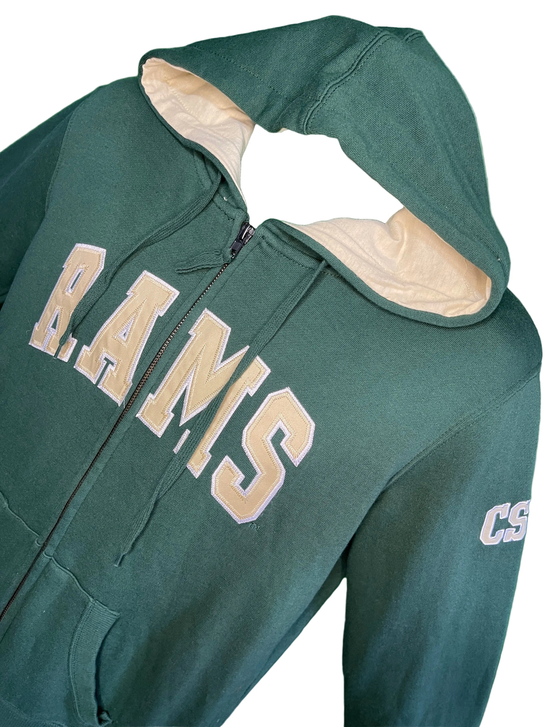 NCAA Colorado State Rams Full Zip Hoodie Jacket Men's Small