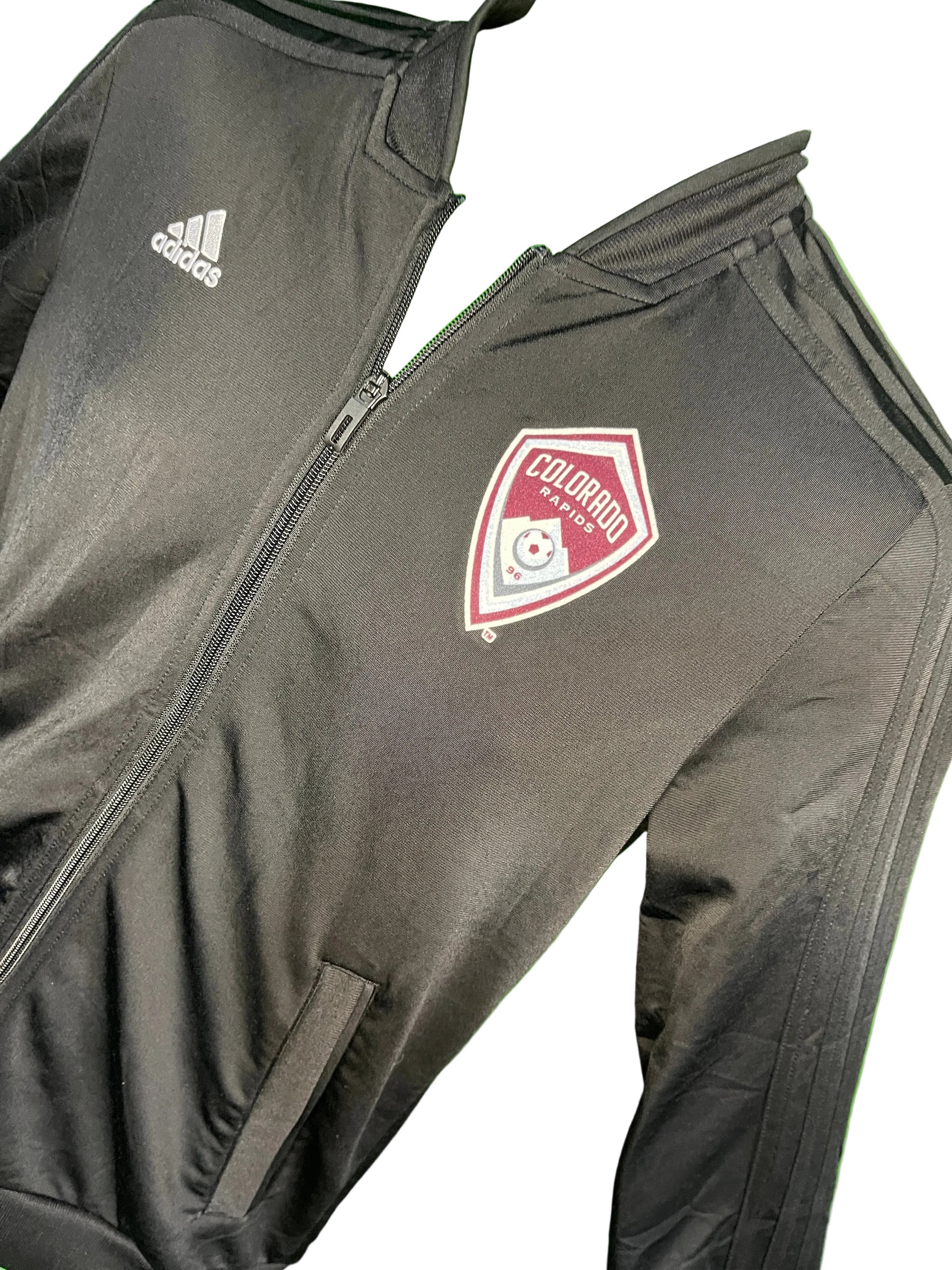 MLS Colorado Rapids Adidas Full Zip Track Jacket Youth Medium (12-14)