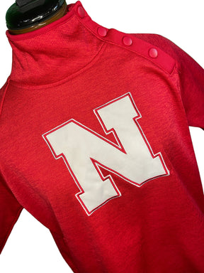 NCAA Nebraska Cornhuskers Colosseum Pullover Top Wonen's Medium