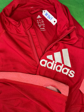 NCAA University of Nebraska Cornhuskers Adidas Full Zip Jacket Women's Medium