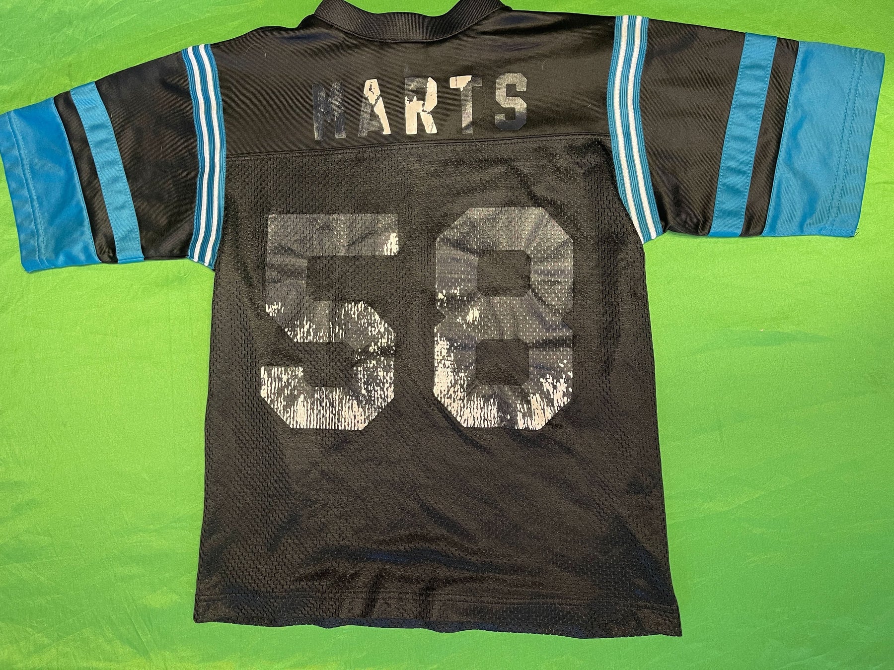 NFL Jacksonville Jaguars Lonnie Marts #58 Pro Stuff Vintage Jersey Youth Small 8