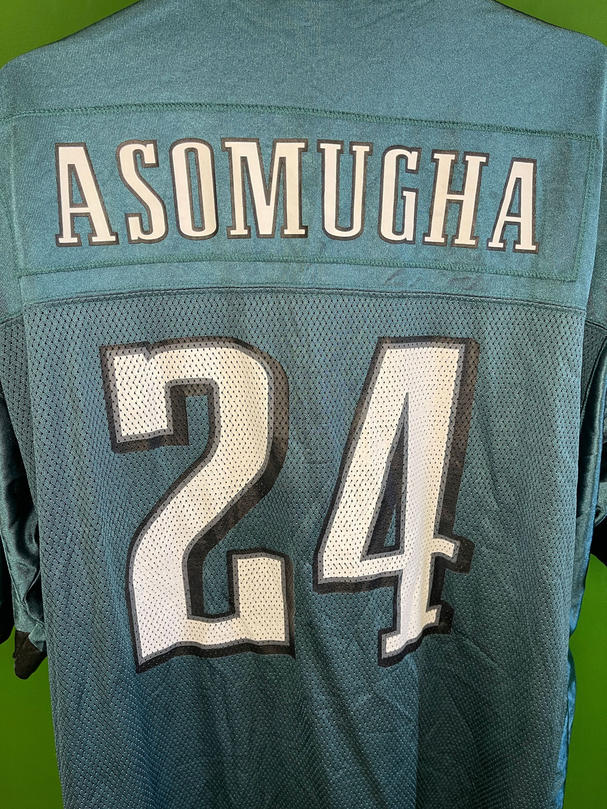 NFL Philadelphia Eagles Nnamdi Asomugha #24 On Field Jersey Men's 2X-Large