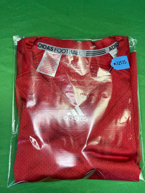 American Football Red Mesh Practise Scrimmage Jersey Men's Large