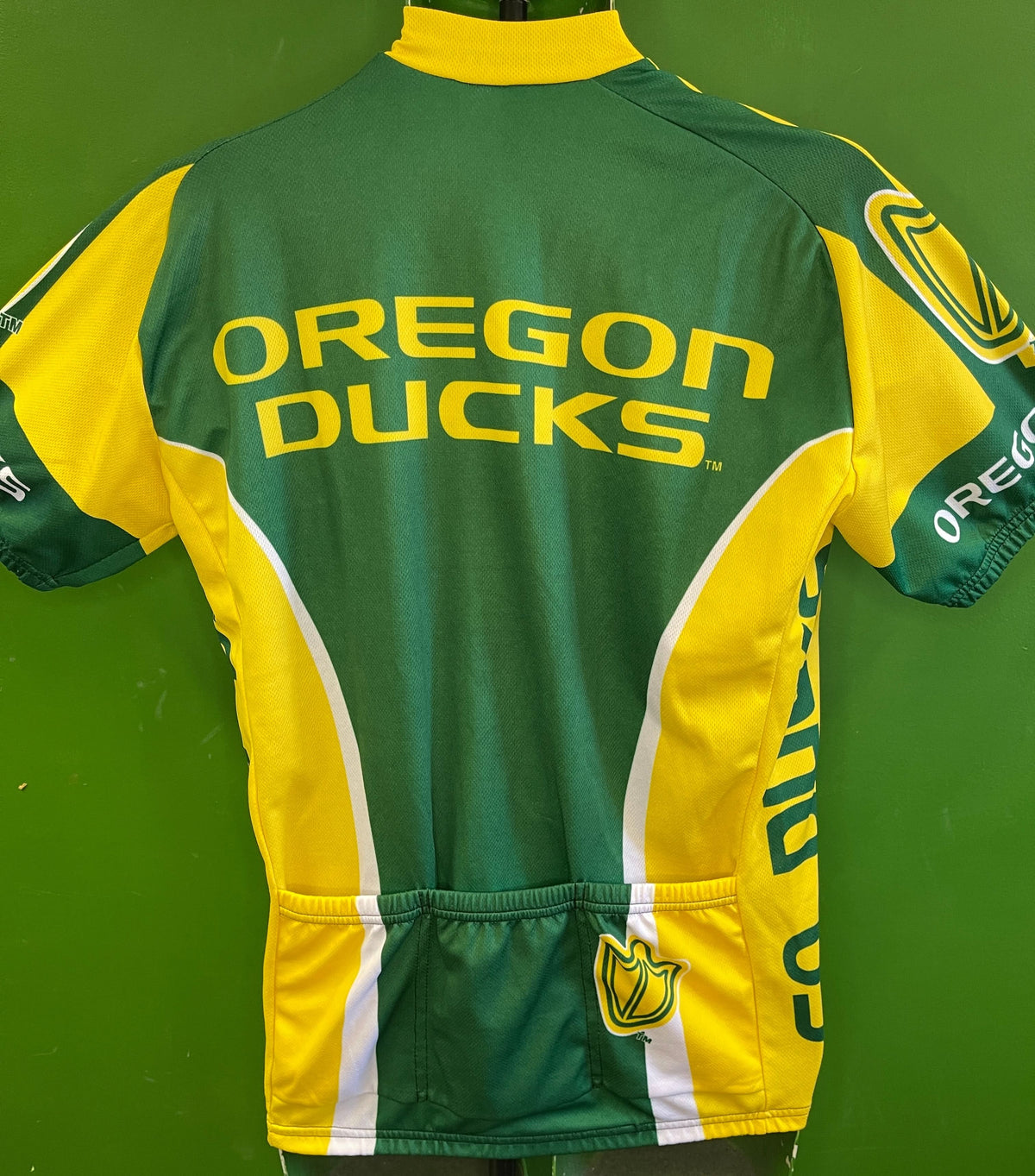 NCAA Oregon Ducks 1/4 Zip Cycling Top Men's Large