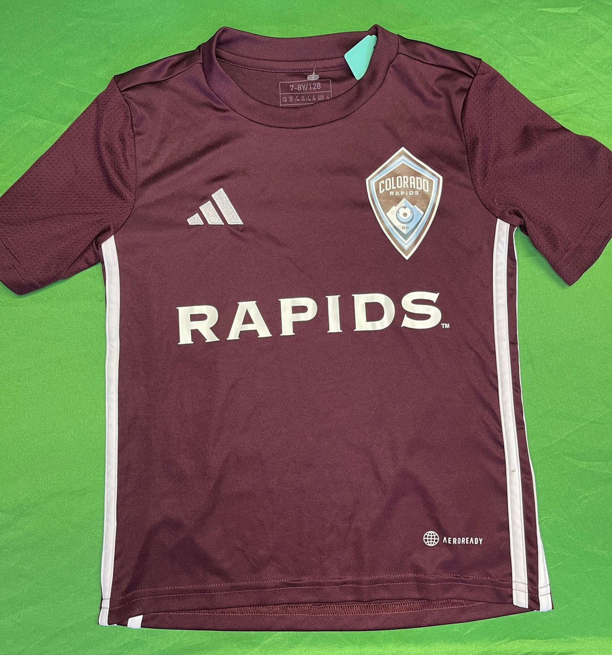 MLS Colorado Rapids Soccer/Football Shirt Youth Small 7-8