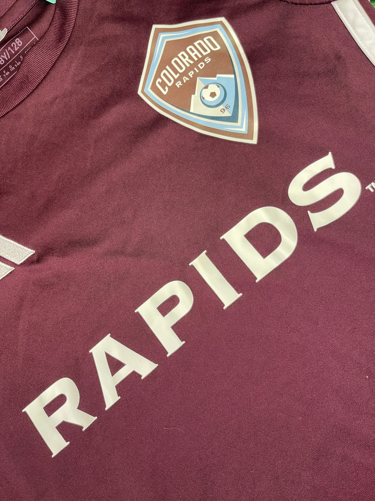 MLS Colorado Rapids Soccer/Football Shirt Youth Small 7-8