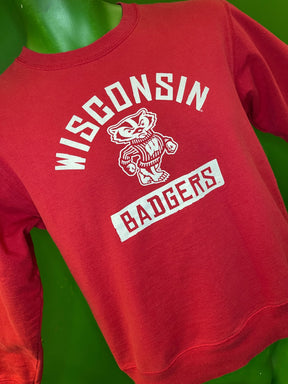 NCAA Wisconsin Badgers Red Sweatshirt Youth Medium 10-12