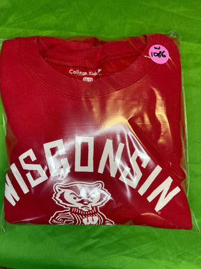 NCAA Wisconsin Badgers Red Sweatshirt Youth Medium 10-12