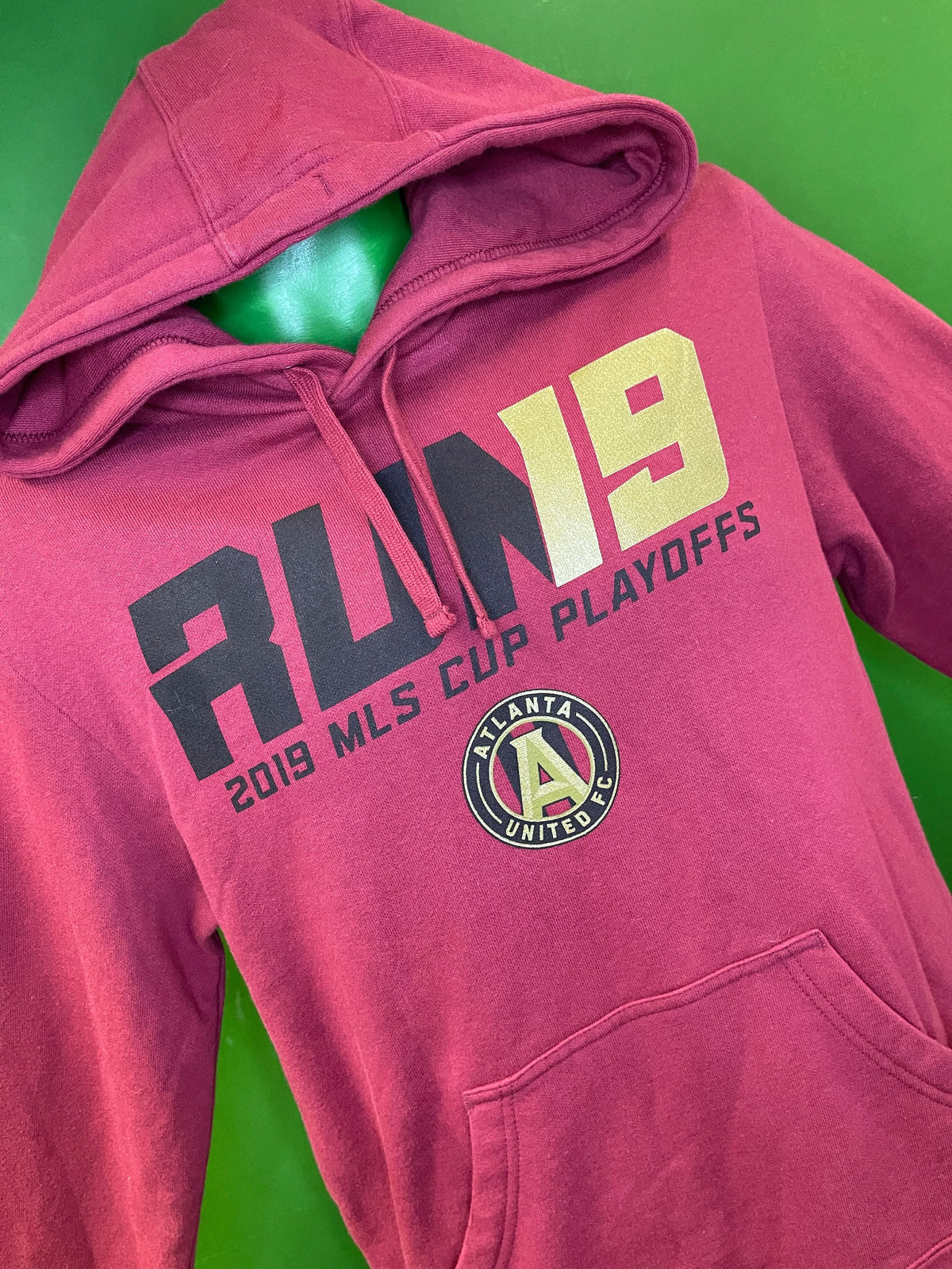 MLS Atlanta United FC Cup Playoffs 2019 Fanatics Pullover Hoodie Men's Small