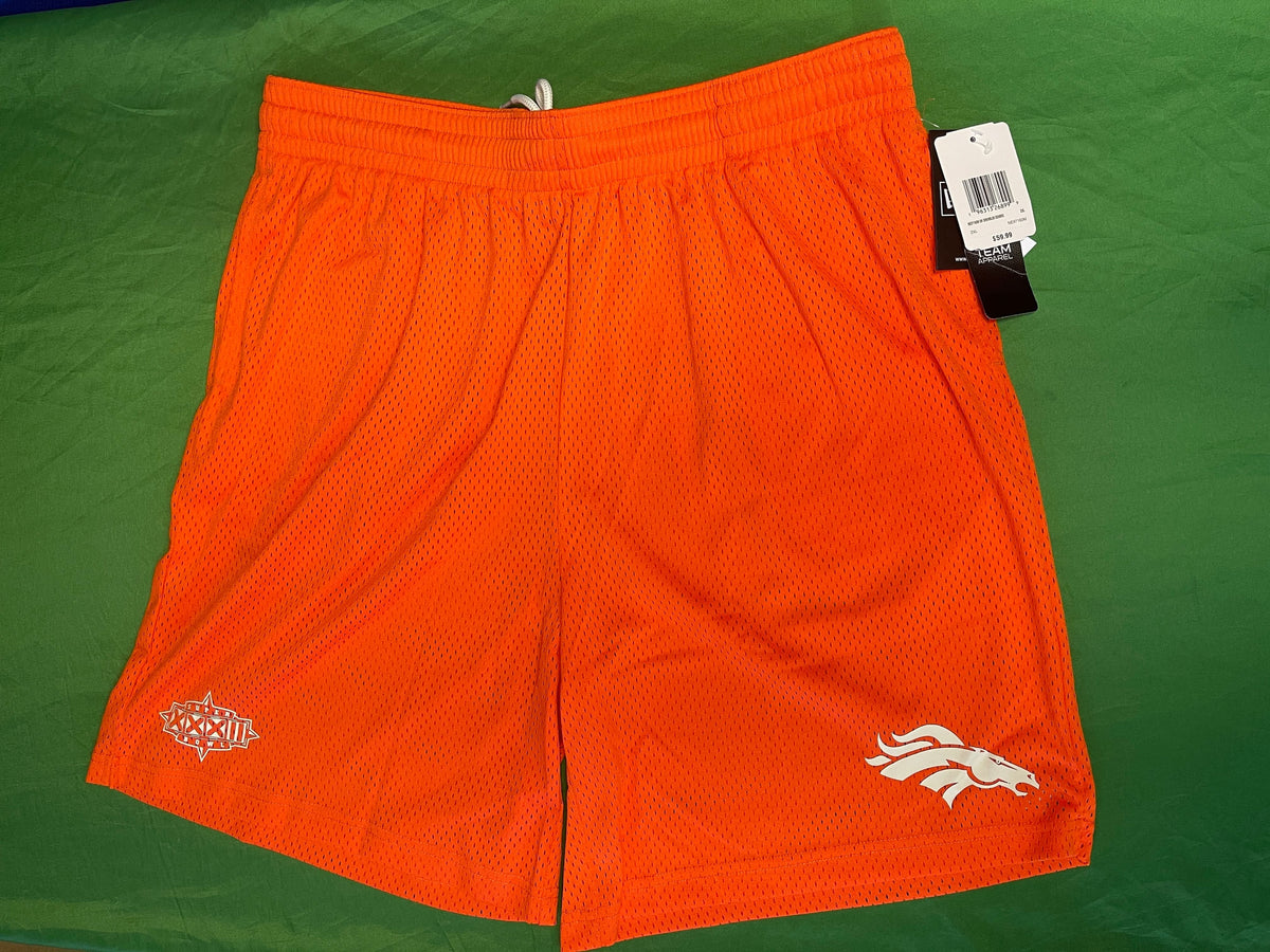 NFL Denver Broncos New Era Super Bowl XXXII Basketball Shorts Men's 2X-Large NWT