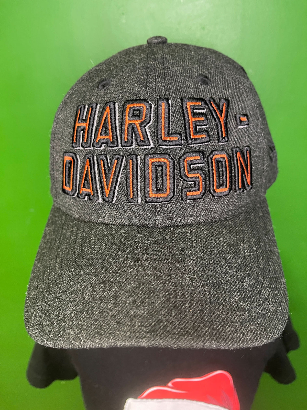 Harley Davidson New Era 9FORTY Grey Snapback Hat/Cap Men's OSFM