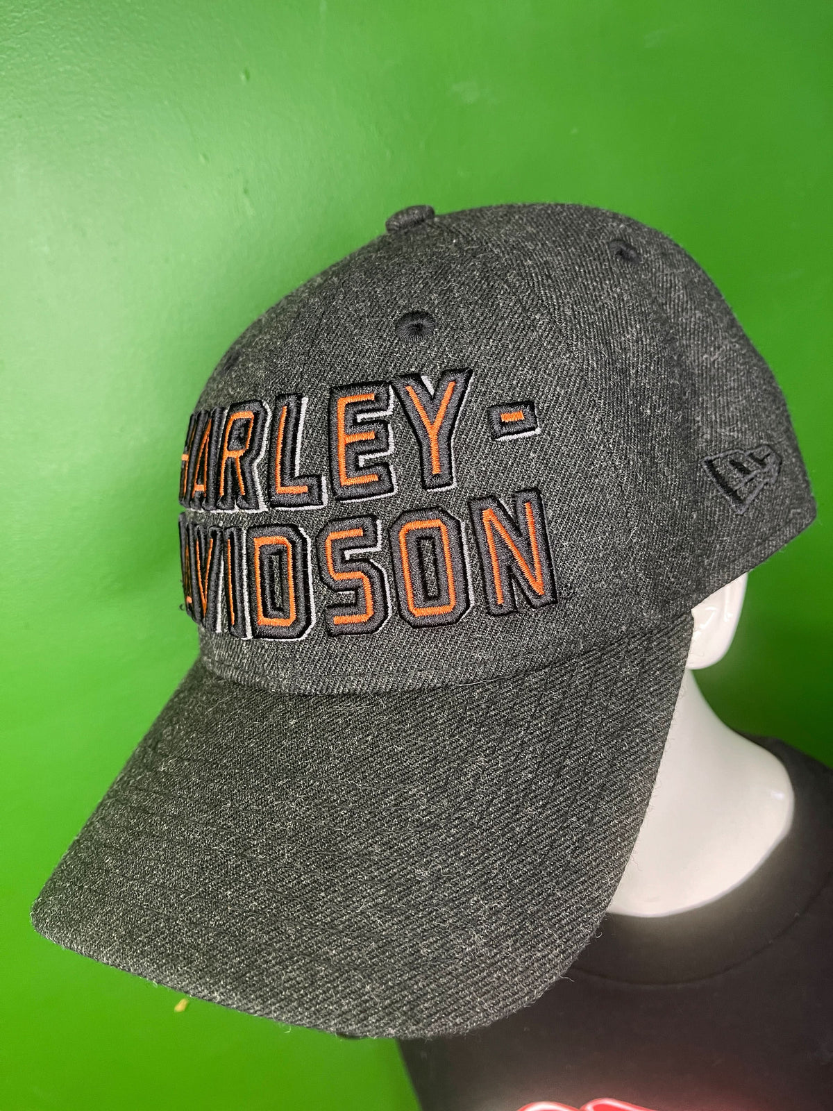 Harley Davidson New Era 9FORTY Grey Snapback Hat/Cap Men's OSFM