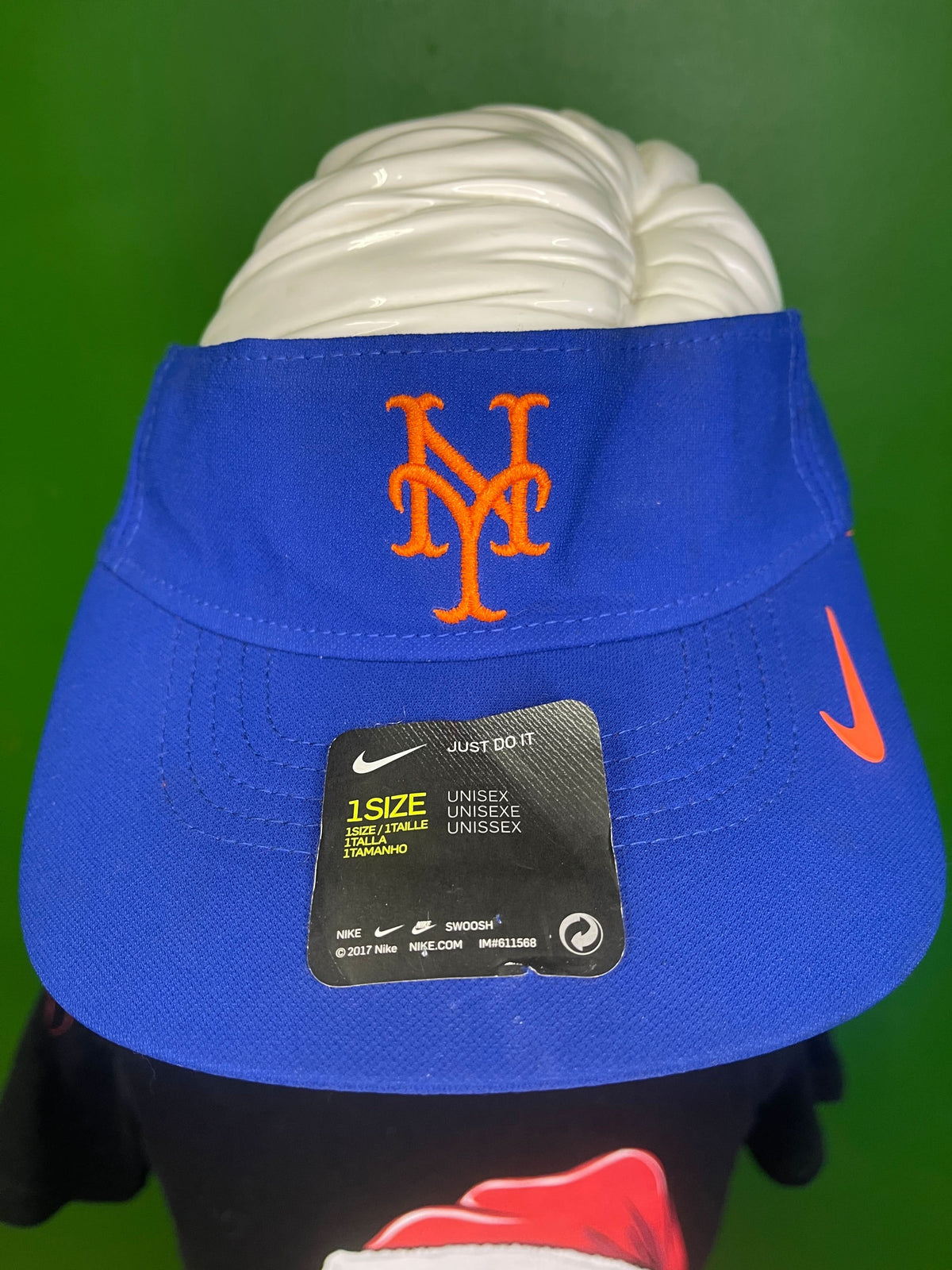 MLB New York Mets Dri-Fit Adjustable Visor OSFM NWT