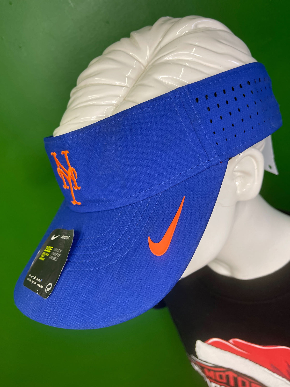 MLB New York Mets Dri-Fit Adjustable Visor OSFM NWT