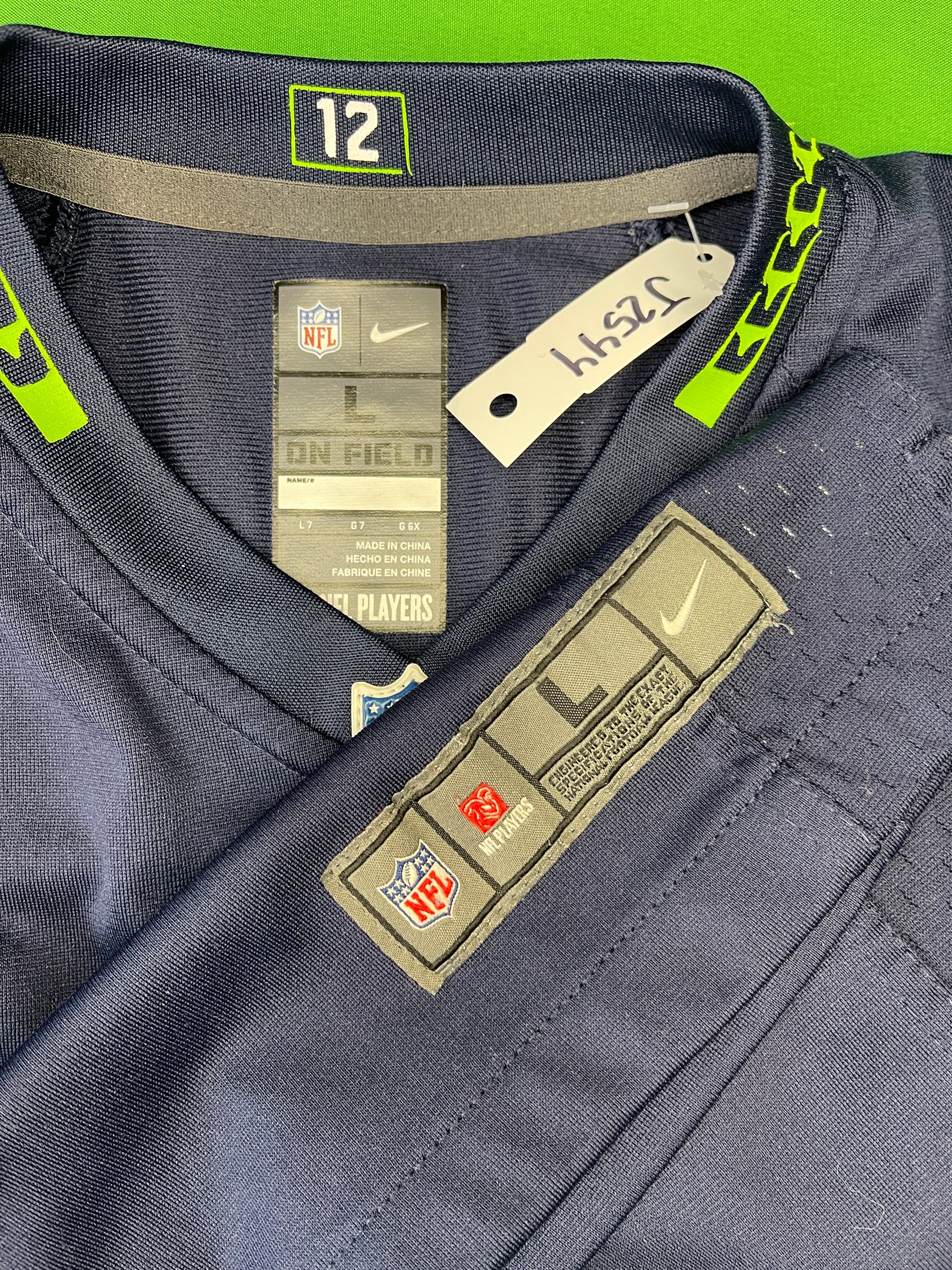 NFL Seattle Seahawks Russell Wilson #3 Game Jersey Youth Large