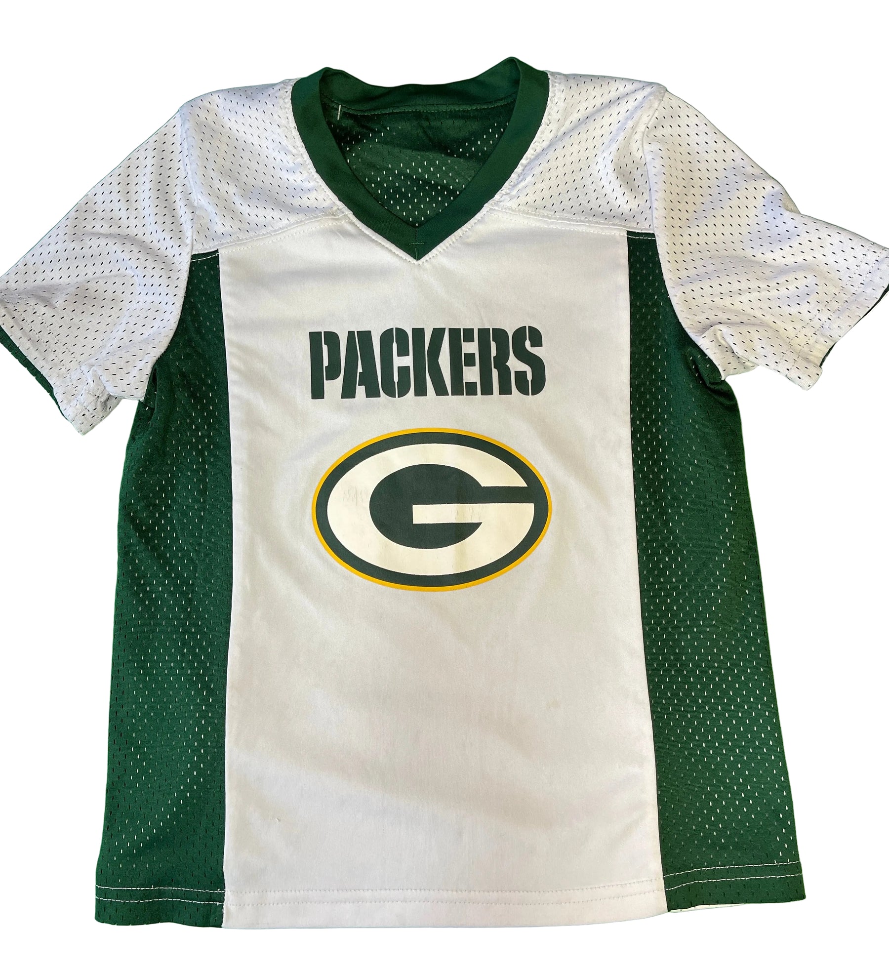 NFL Green Bay Packers Flag Football Reversible Jersey Youth Small
