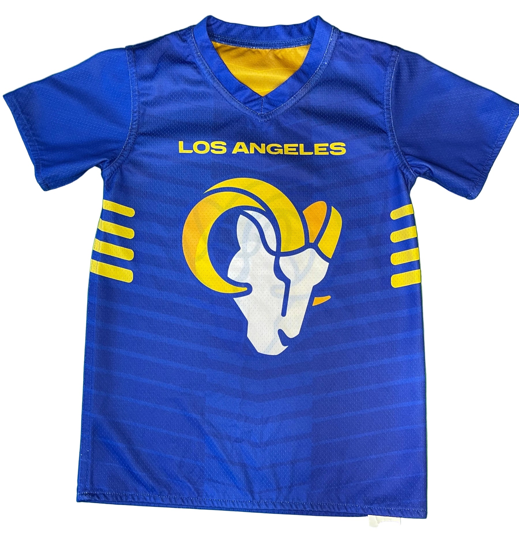 NFL Los Angeles Rams Reversible Flag Football Jersey Youth Small
