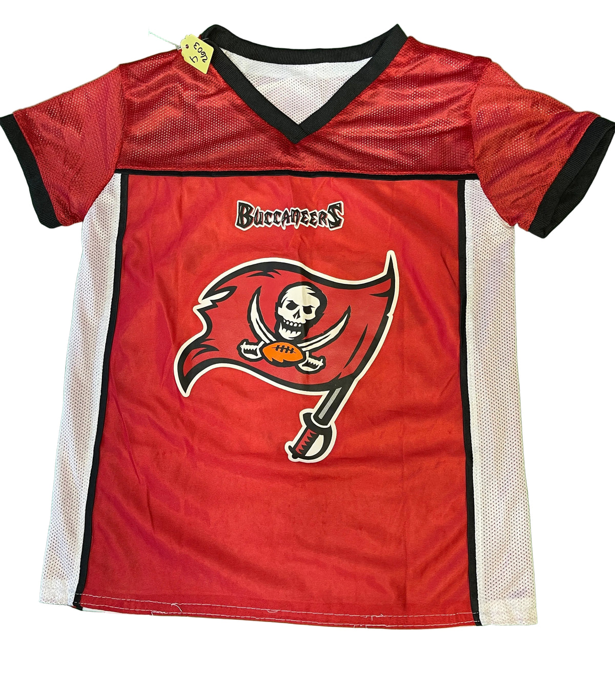 NFL Tampa Bay Buccaneers Reversible Flag Football Jersey Youth Small