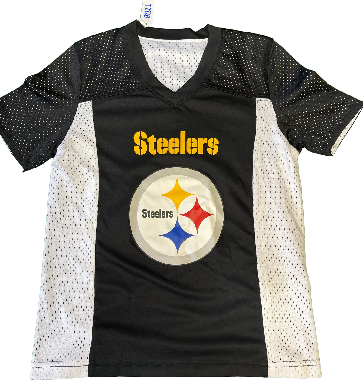 NFL Pittsburgh Steelers Flag Football Jersey T-Shirt Youth Small