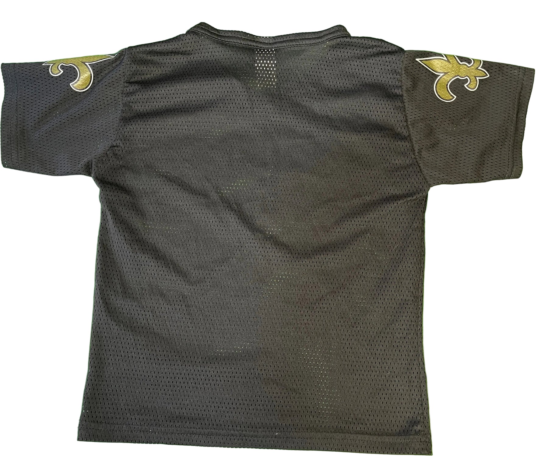 NFL New Orleans Saints Franklin Mesh Jersey Top Youth Small 6-8