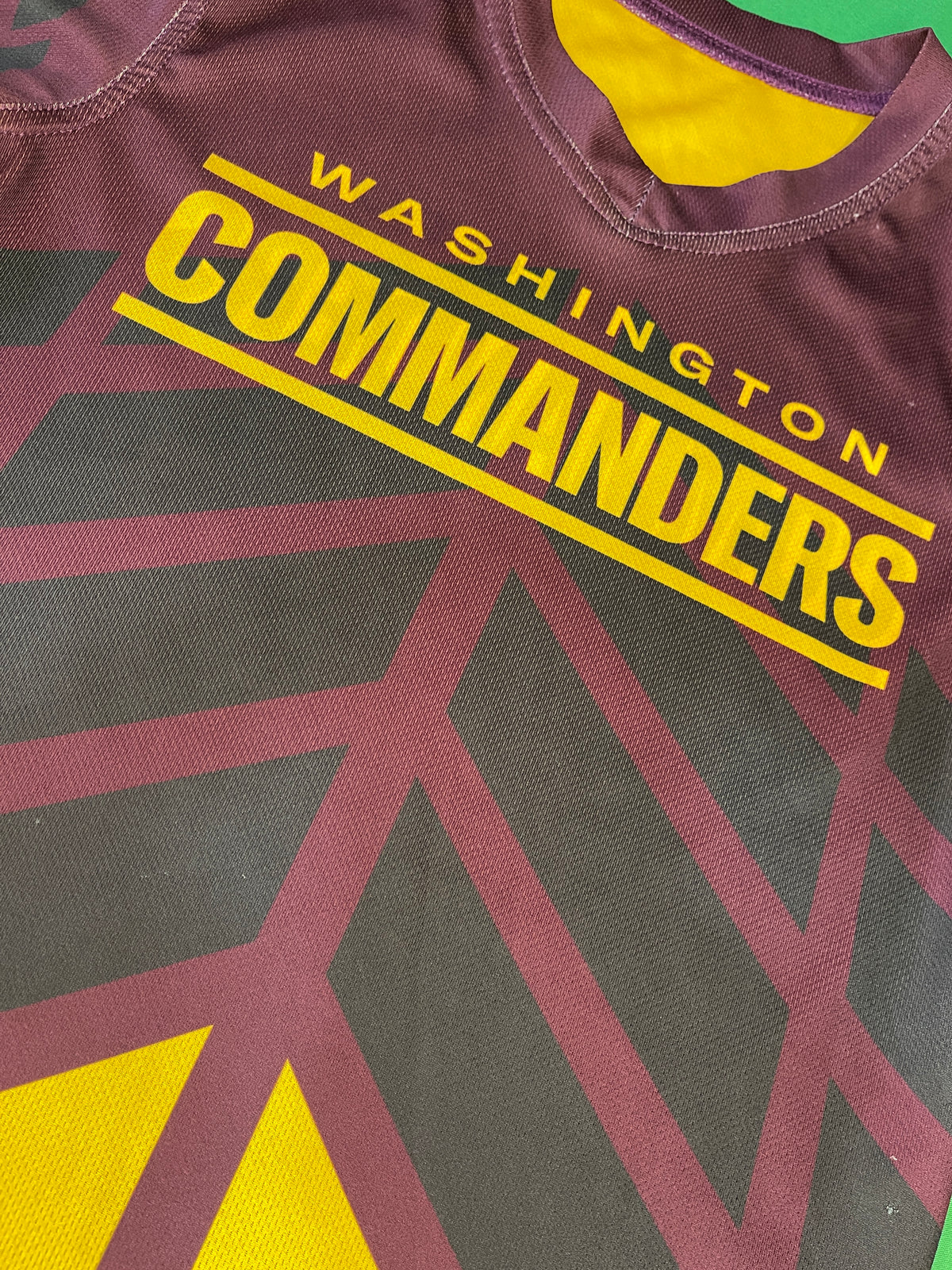 NFL Washington Commanders Reversible Flag Football Jersey Youth Small