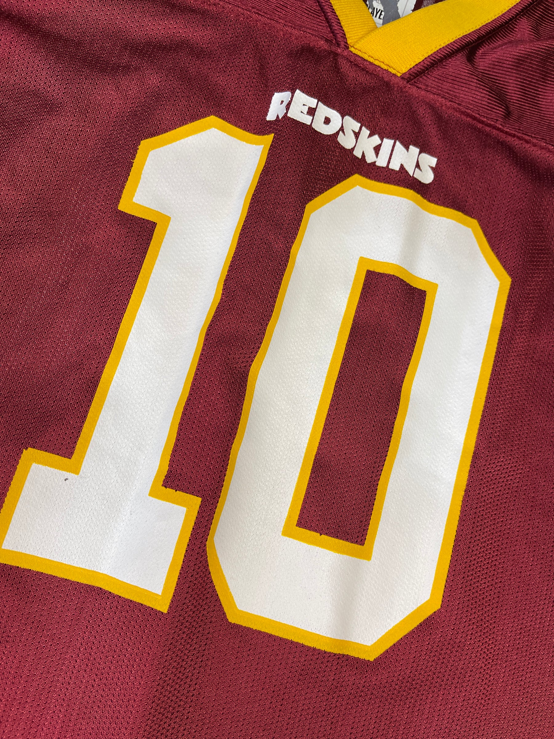 NFL Washington Commanders (Redskins) Robert Griffin RGIII Jersey Youth Small 6-7