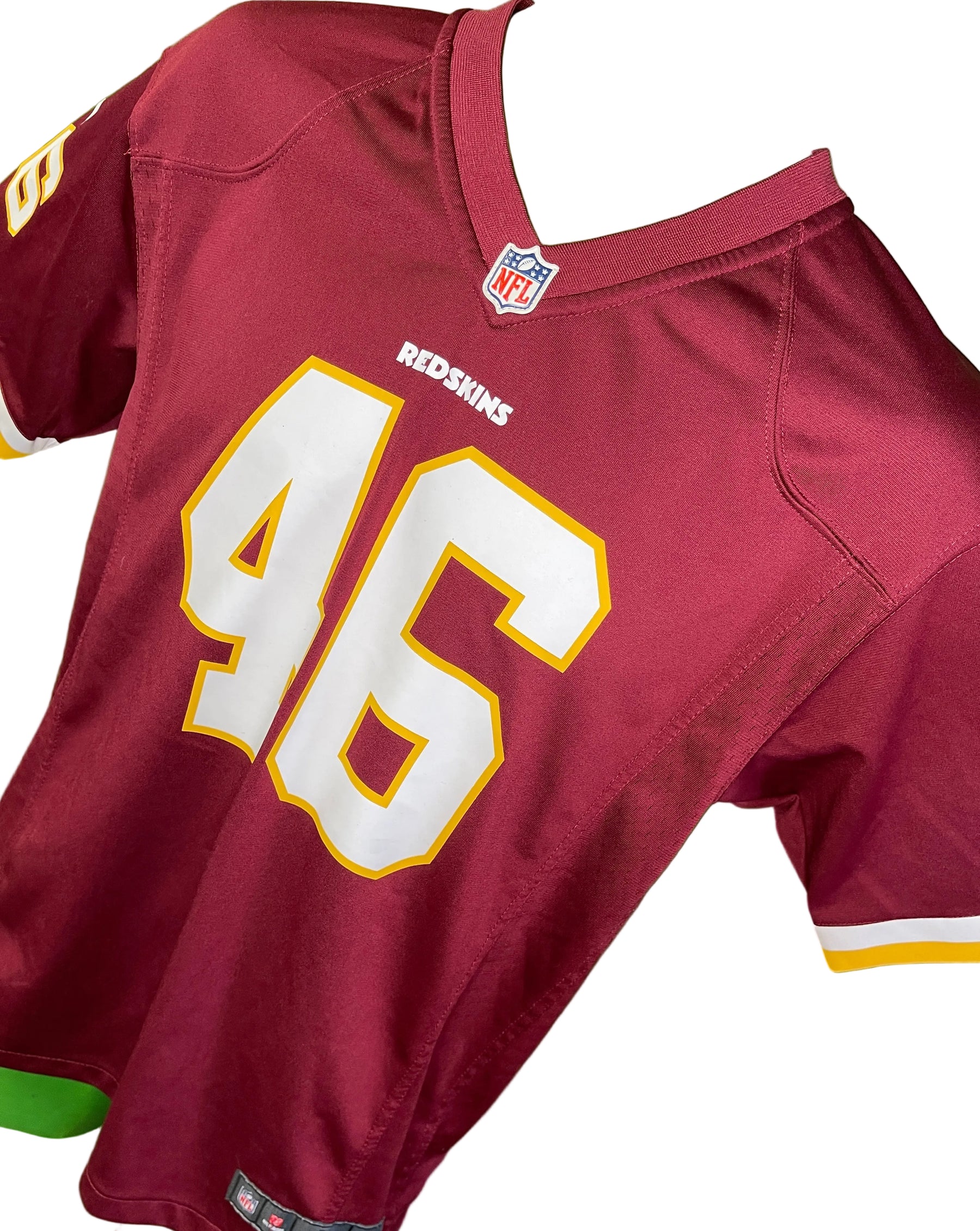 NFL Washington Commanders (Redskins) Morris #46 Game Jersey Youth Large 14-16