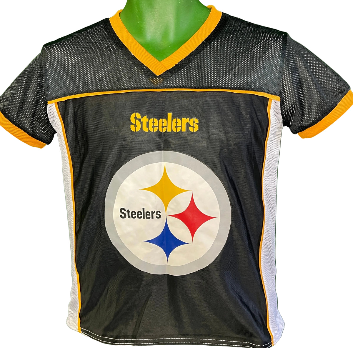 NFL Pittsburgh Steelers Reversible Flag Football Jersey Youth Medium