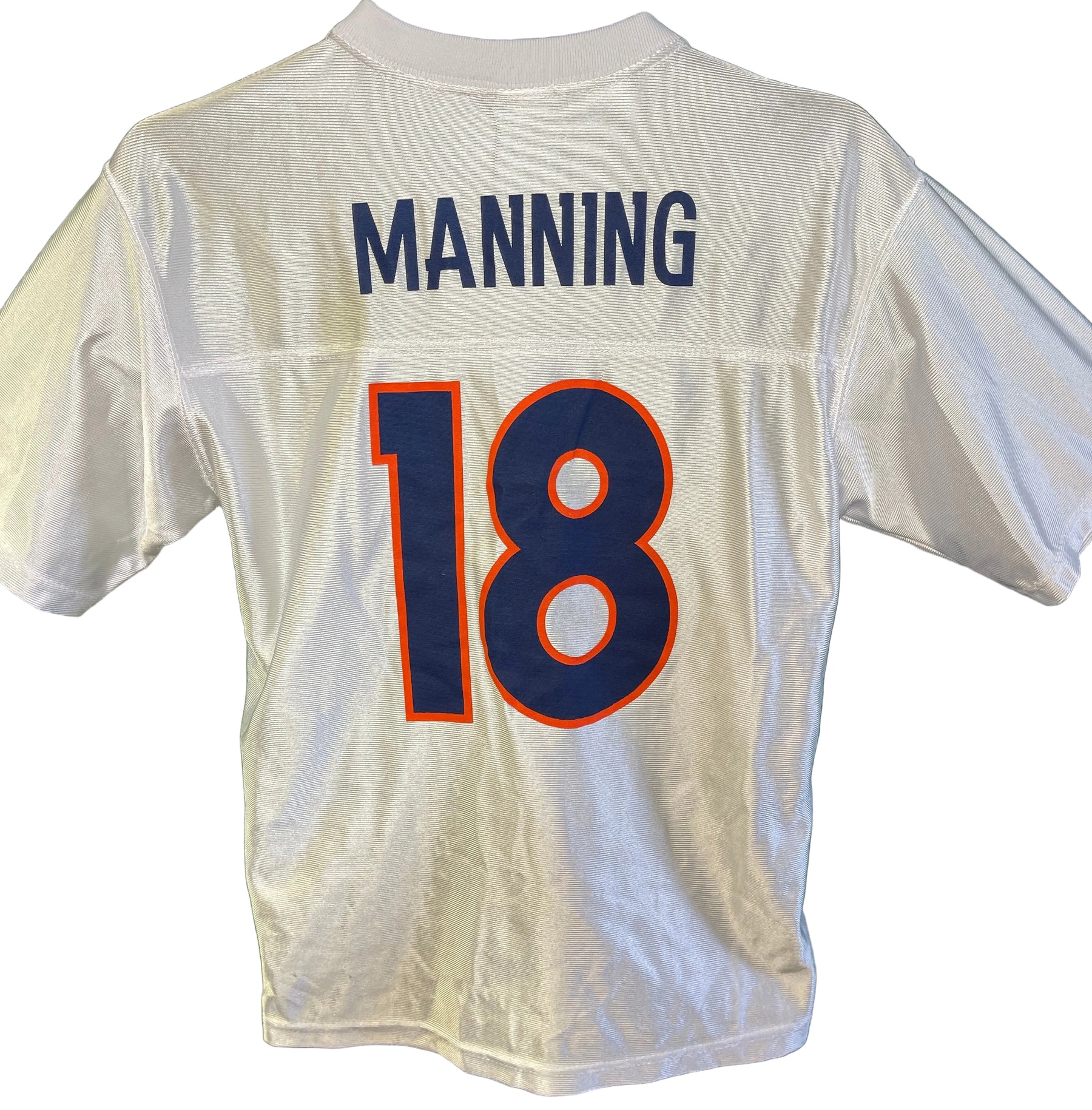 NFL Denver Broncos Peyton Manning #18 White Jersey Adult Medium