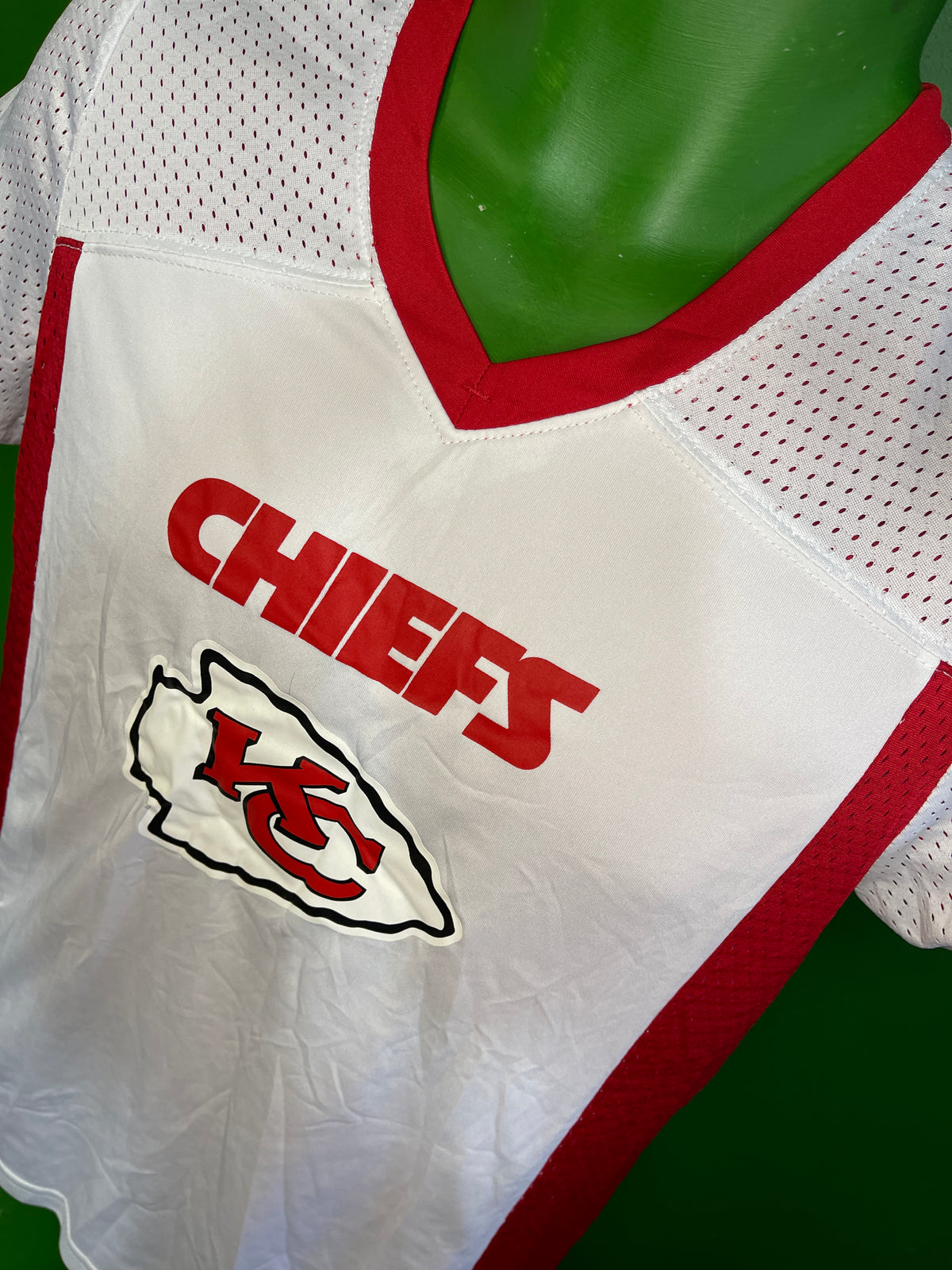 NFL Kansas City Chiefs Flag Football Jersey T-Shirt Youth Medium