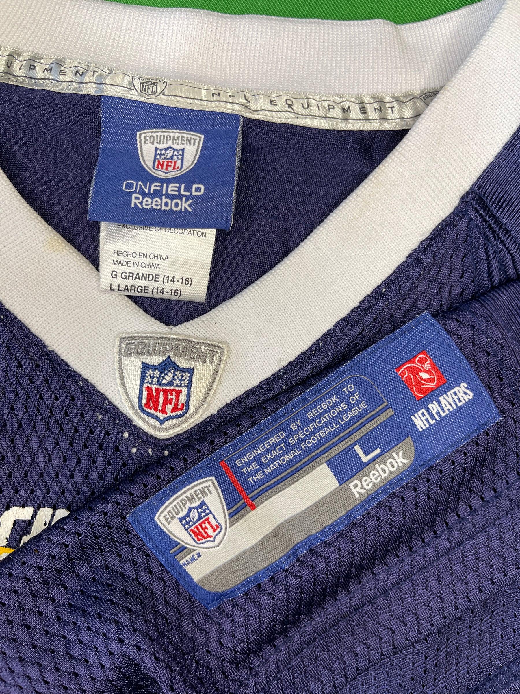 NFL Los Angeles Chargers Ryan Mathews #24 Reebok Jersey Youth Large 14-16