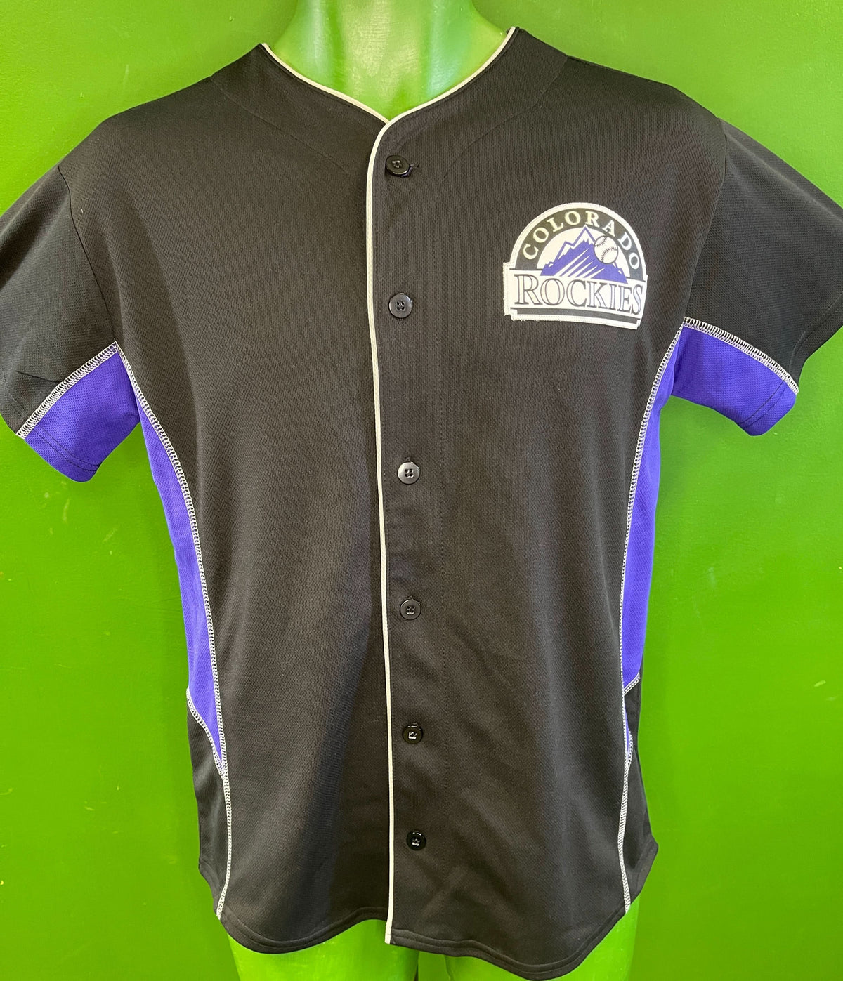 MLB Colorado Rockies Majestic Jersey Youth Large 14-16