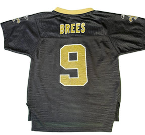 NFL New Orleans Saints Drew Brees #9 Reebok Jersey Youth X-Small/Small 5-6