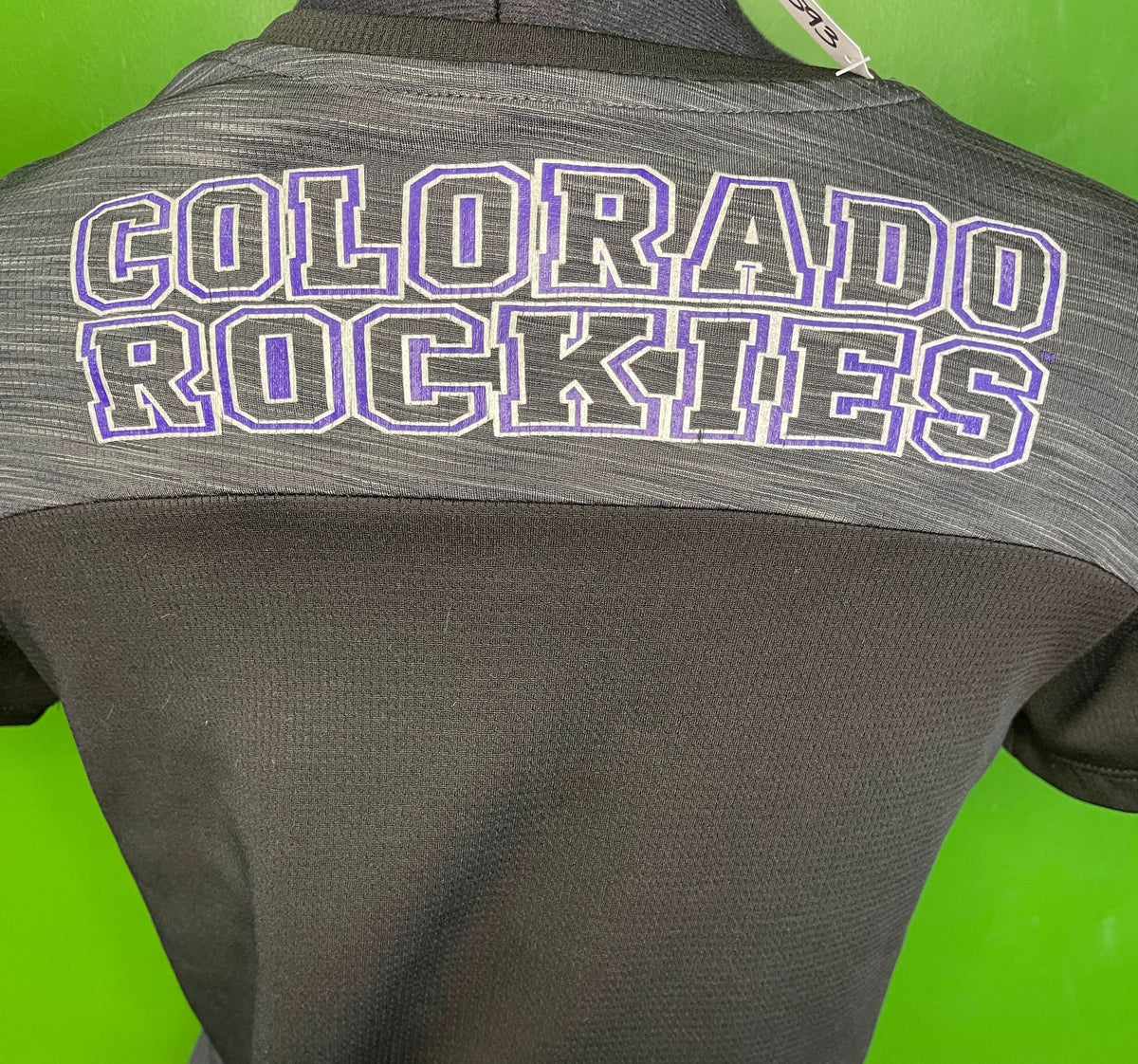 MLB Colorado Rockies Team Athletics Girls' Wicking T-Shirt Youth X-Large 14-16