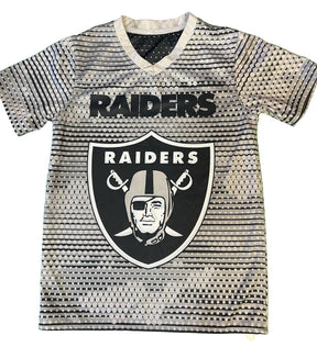 NFL Las Vegas Raiders Flag Football Jersey T-Shirt Youth Medium