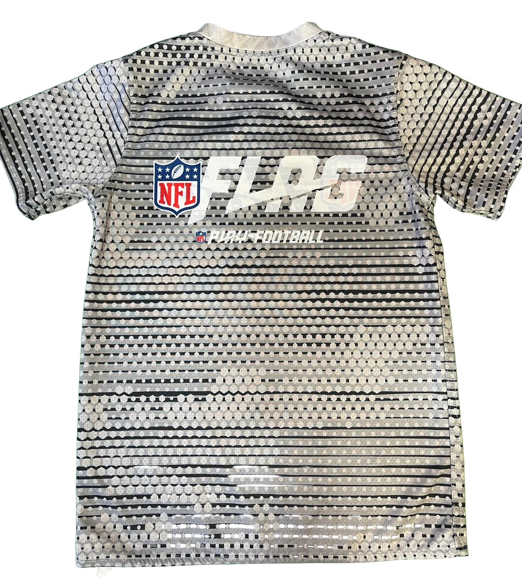 NFL Las Vegas Raiders Flag Football Jersey T-Shirt Youth Medium